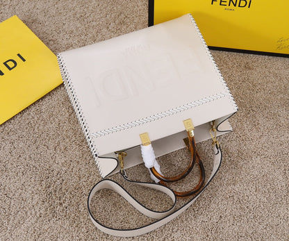 FEN Tote Bag Sunshine 3 Color 's  Stitching
