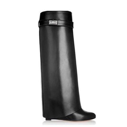 GIVENJY Boots High Knees 2 Color 's shark