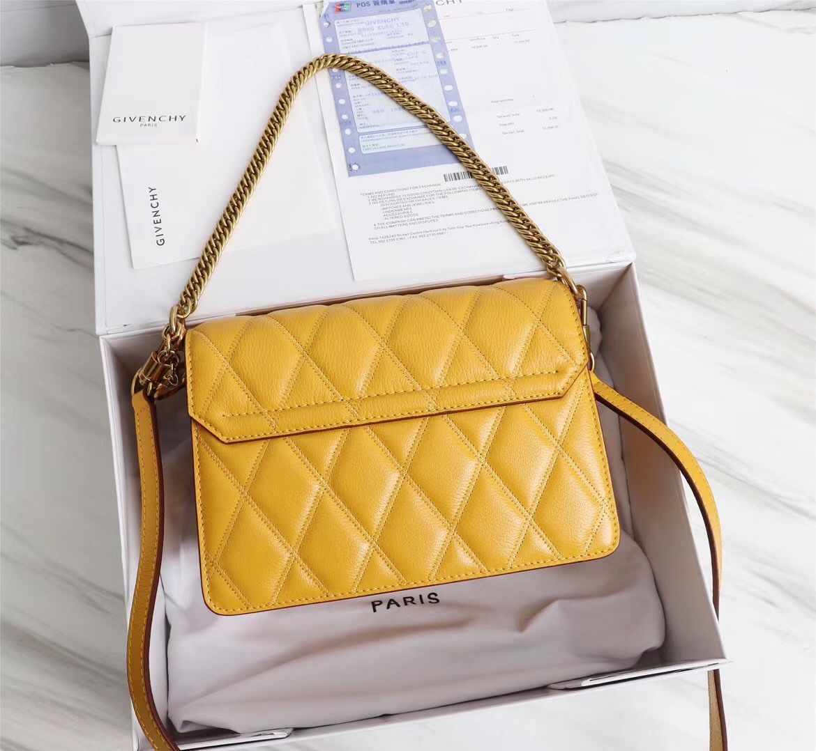 Givenjy  Bag Yellow  2 Size's