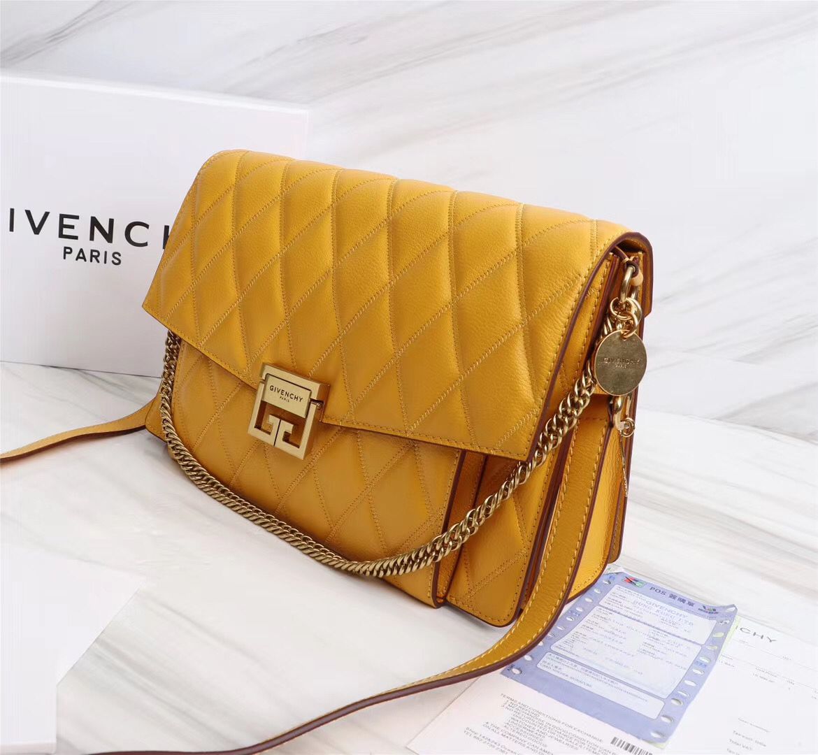 Givenjy  Bag Yellow  2 Size's