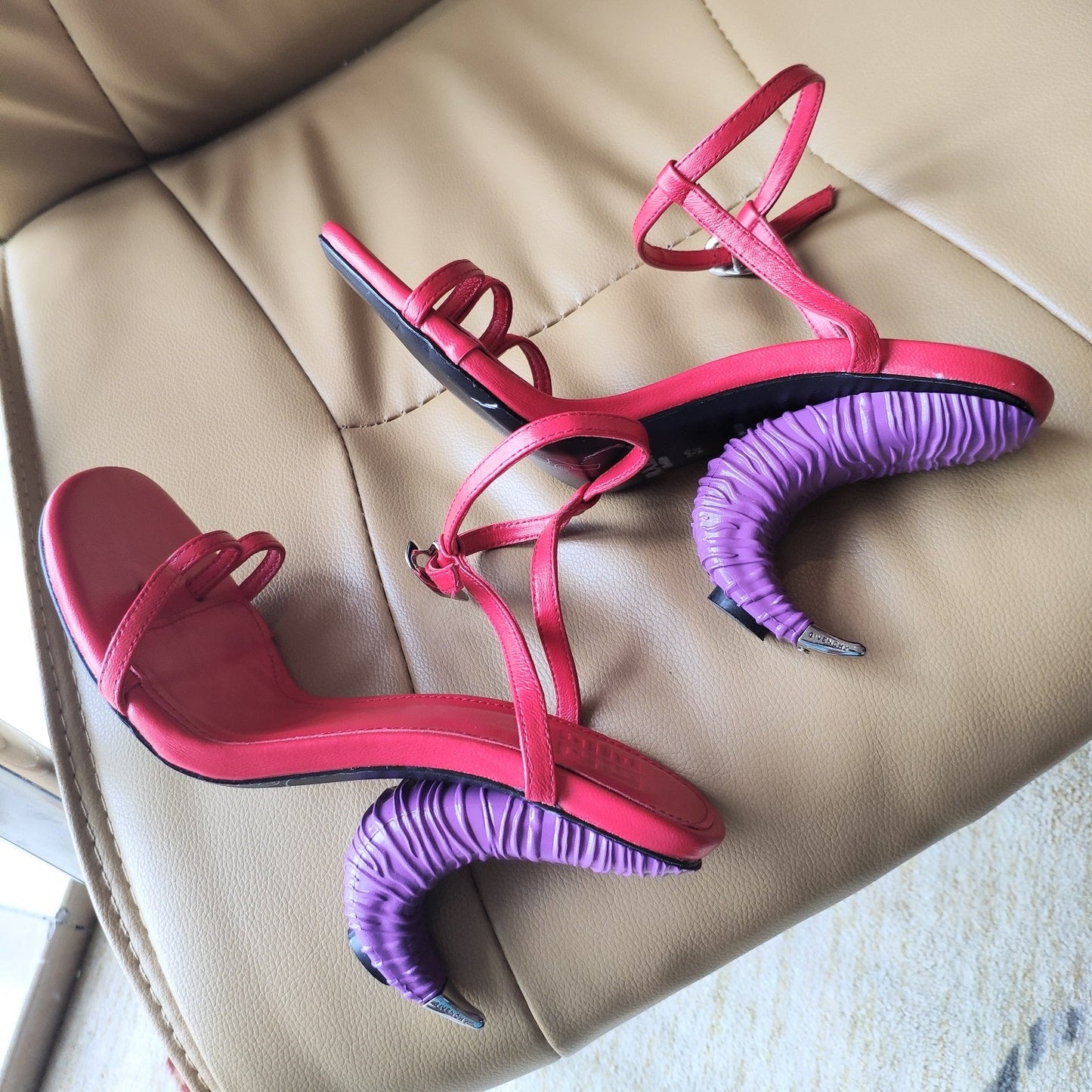 GIVENJY  Shoes HORN Heels 10 cm  2 Color 's