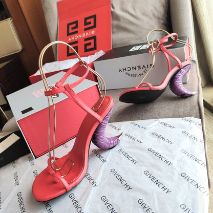 GIVENJY  Shoes HORN Heels 10 cm  2 Color 's