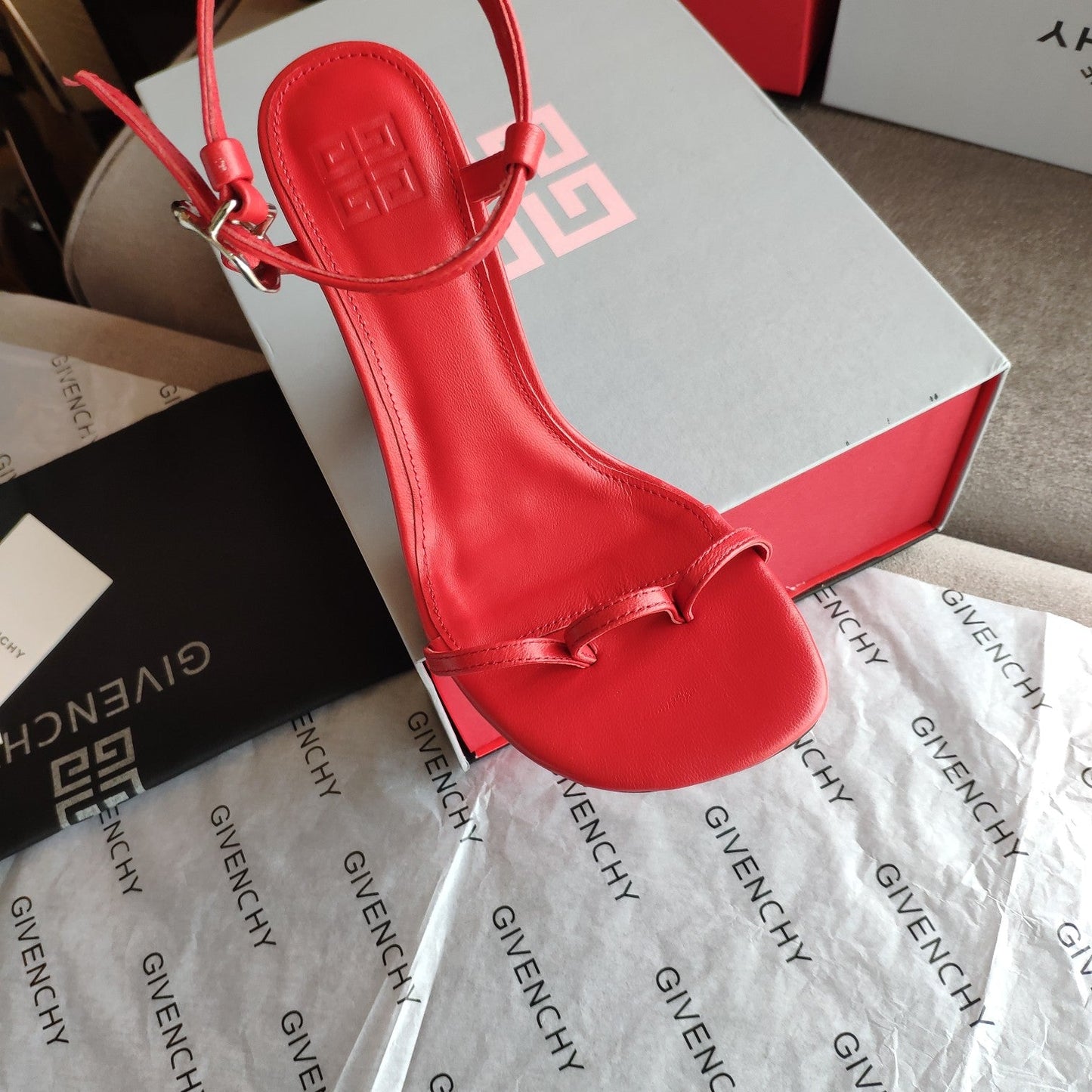 GIVENJY  Shoes HORN Heels 10 cm  2 Color 's