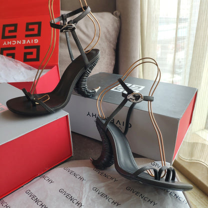 GIVENJY  Shoes HORN Heels 10 cm  2 Color 's