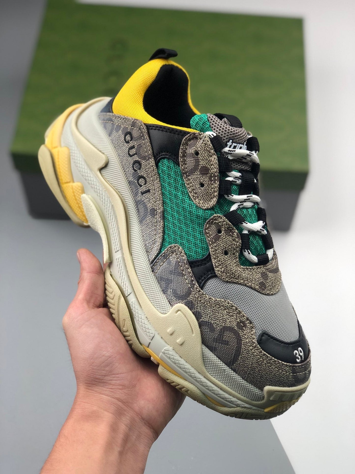 GU vs *BAL  Triple S Sneakers Collaboration 46