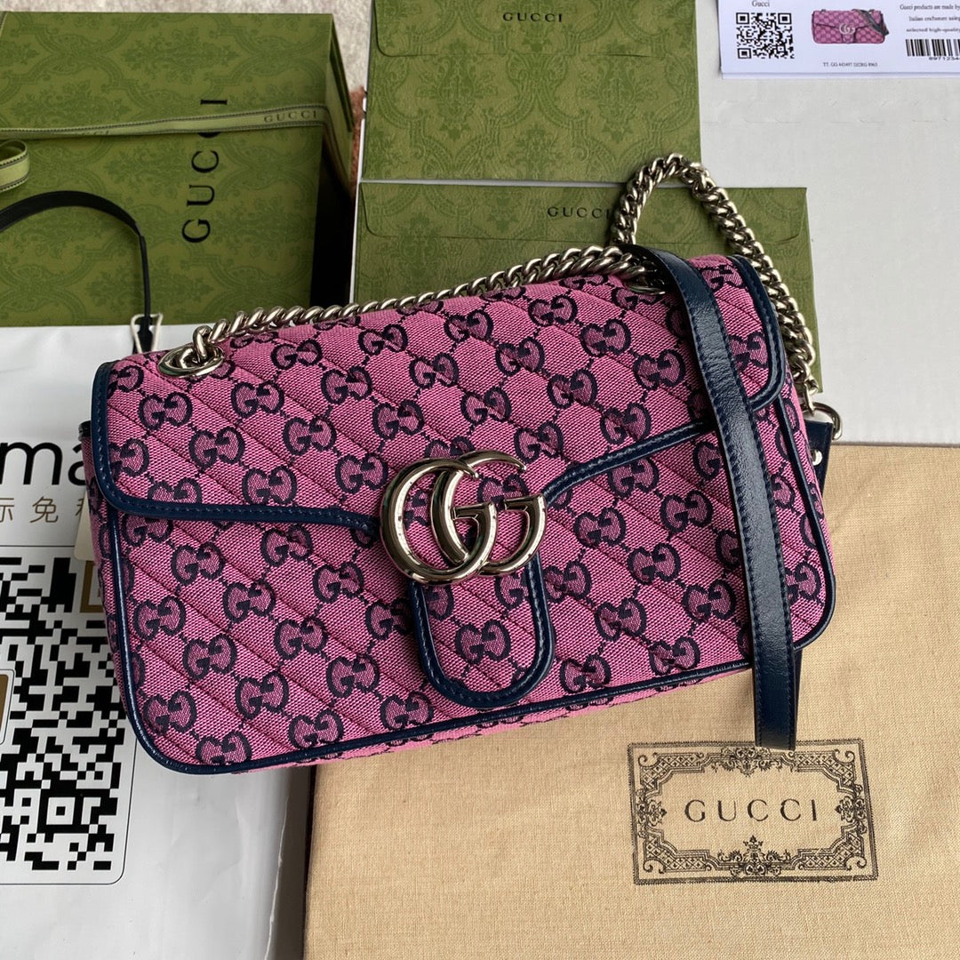 GU Bag Marmont Multicolor Shoulder 26 CM