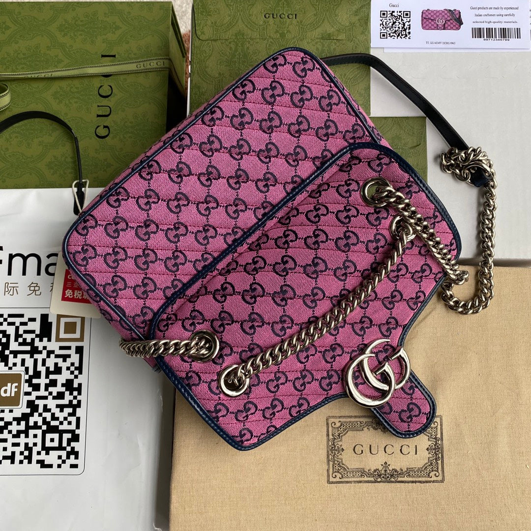 GU Bag Marmont Multicolor Shoulder 26 CM