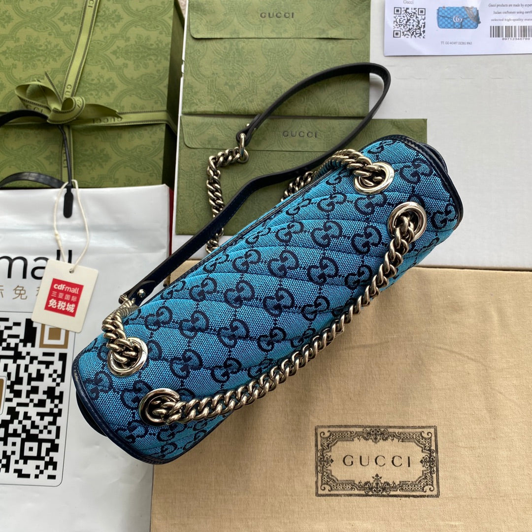 GU Bag Marmont Multicolor Shoulder 26 CM