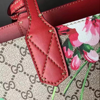 GU Tote Bag Mono Flowers 2 Side