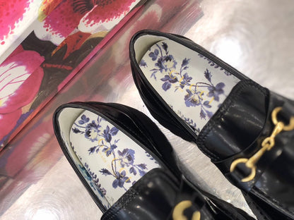 GU Shoes Platform Loafer Lug Sole