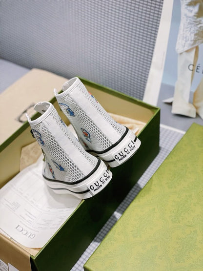 GU Sneakers Mesh Low High