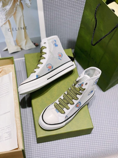GU Sneakers Mesh Low High