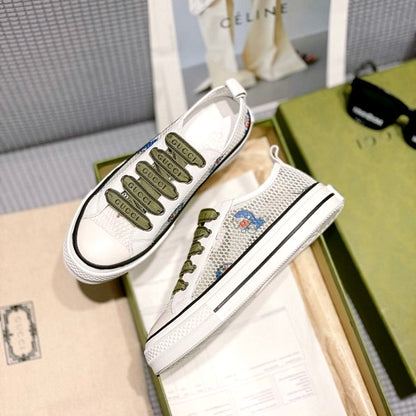 GU Sneakers Mesh Low White