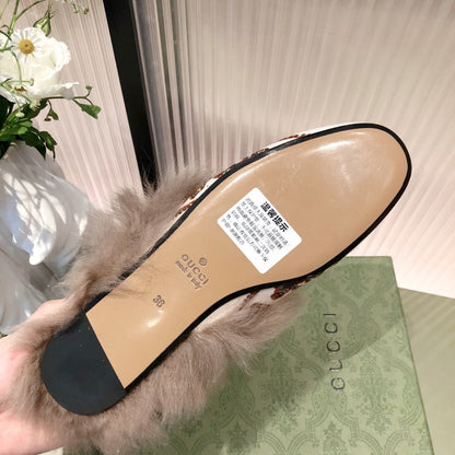 GU Mule Princetown Slippers