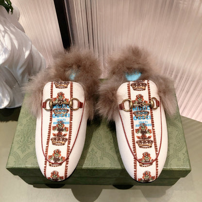 GU Mule Princetown Slippers
