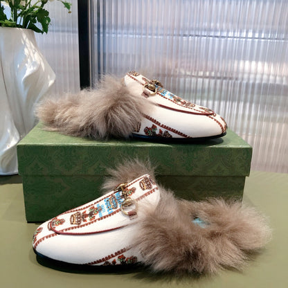 GU Mule Princetown Slippers