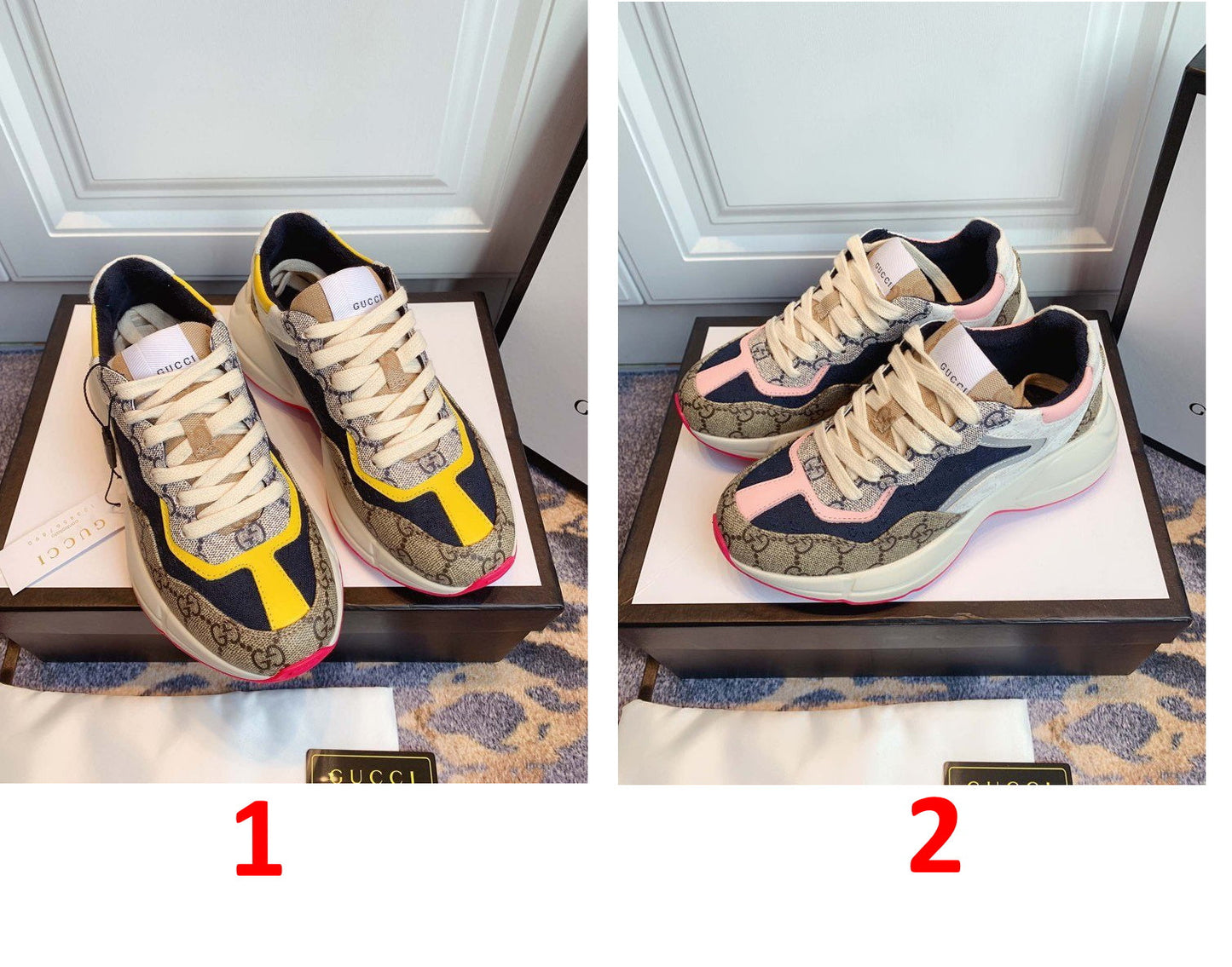 GU  Sneakers Rhyton 2 Color s
