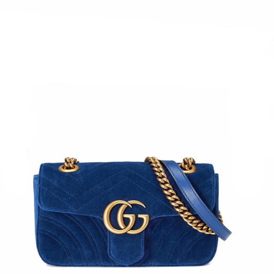 GU Bag Marmont  Velvet Shoulder 26 CM 4 color 's