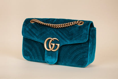 GU Bag Marmont  Velvet Shoulder 26 CM 4 color 's