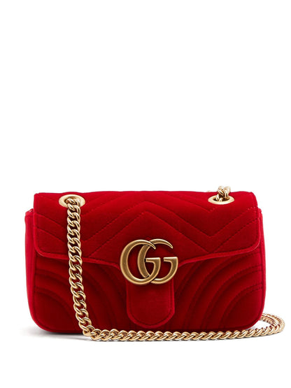 GU Bag Marmont  Velvet Shoulder 26 CM 4 color 's