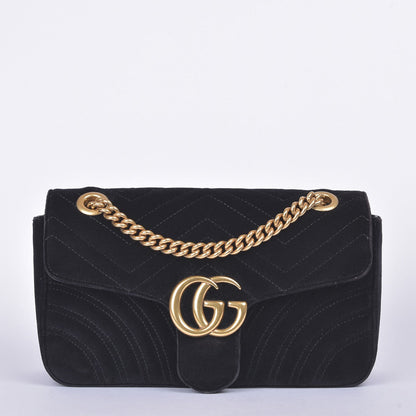 GU Bag Marmont  Velvet Shoulder 26 CM 4 color 's