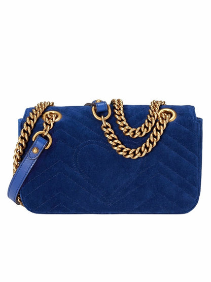 GU Bag Marmont  Velvet Shoulder 26 CM 4 color 's