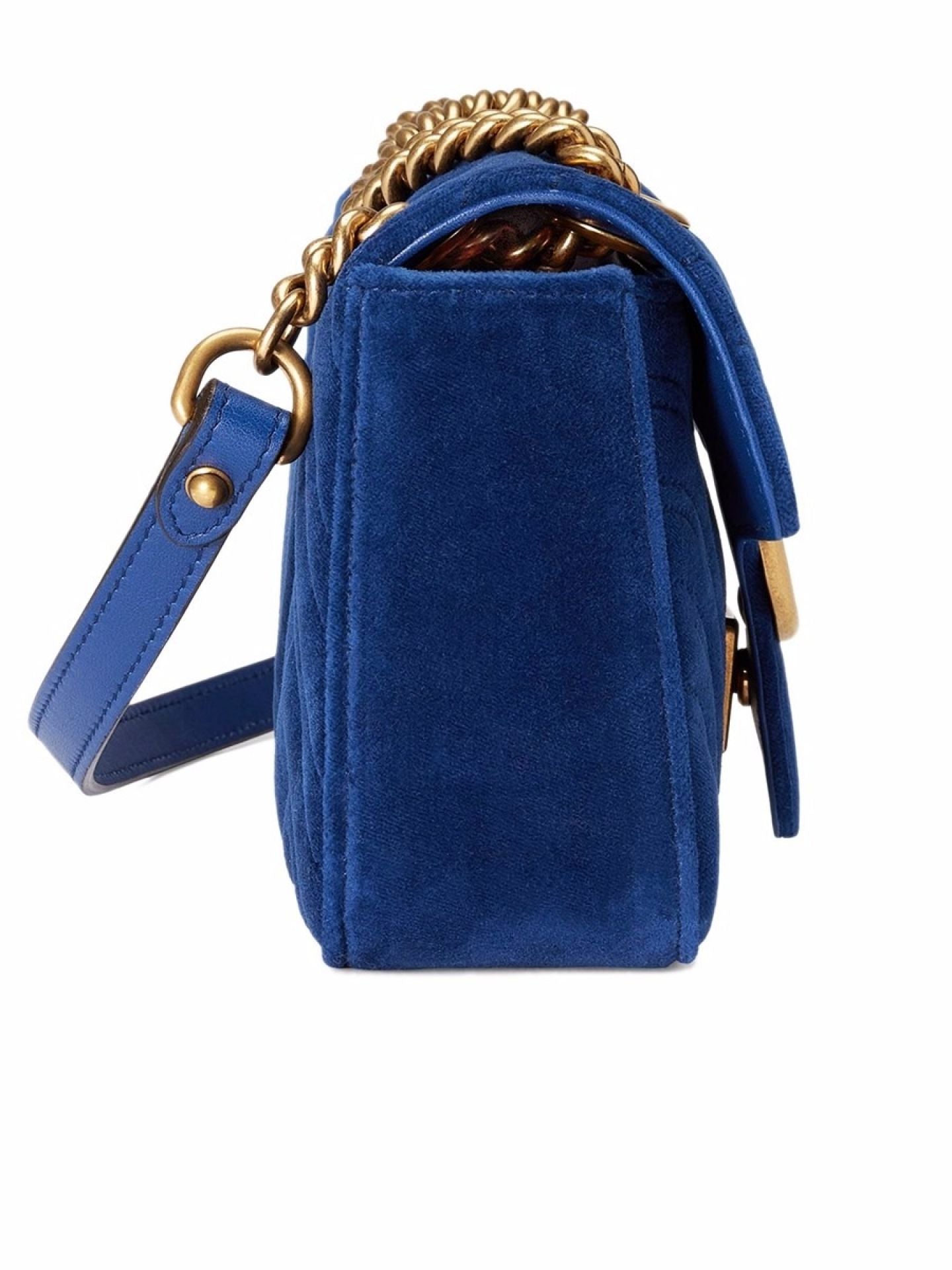 GU Bag Marmont  Velvet Shoulder 26 CM 4 color 's