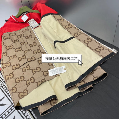 GU Jacket Hoodie Logo Tiger Anorak
