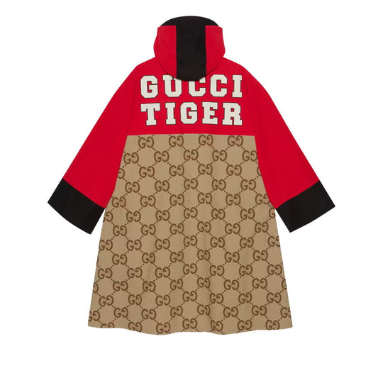 GU Jacket Hoodie Logo Tiger Anorak