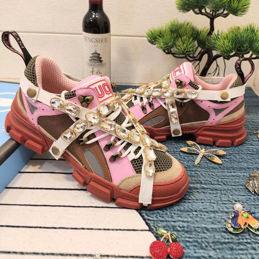 GU  Sneakers Pink Crystal