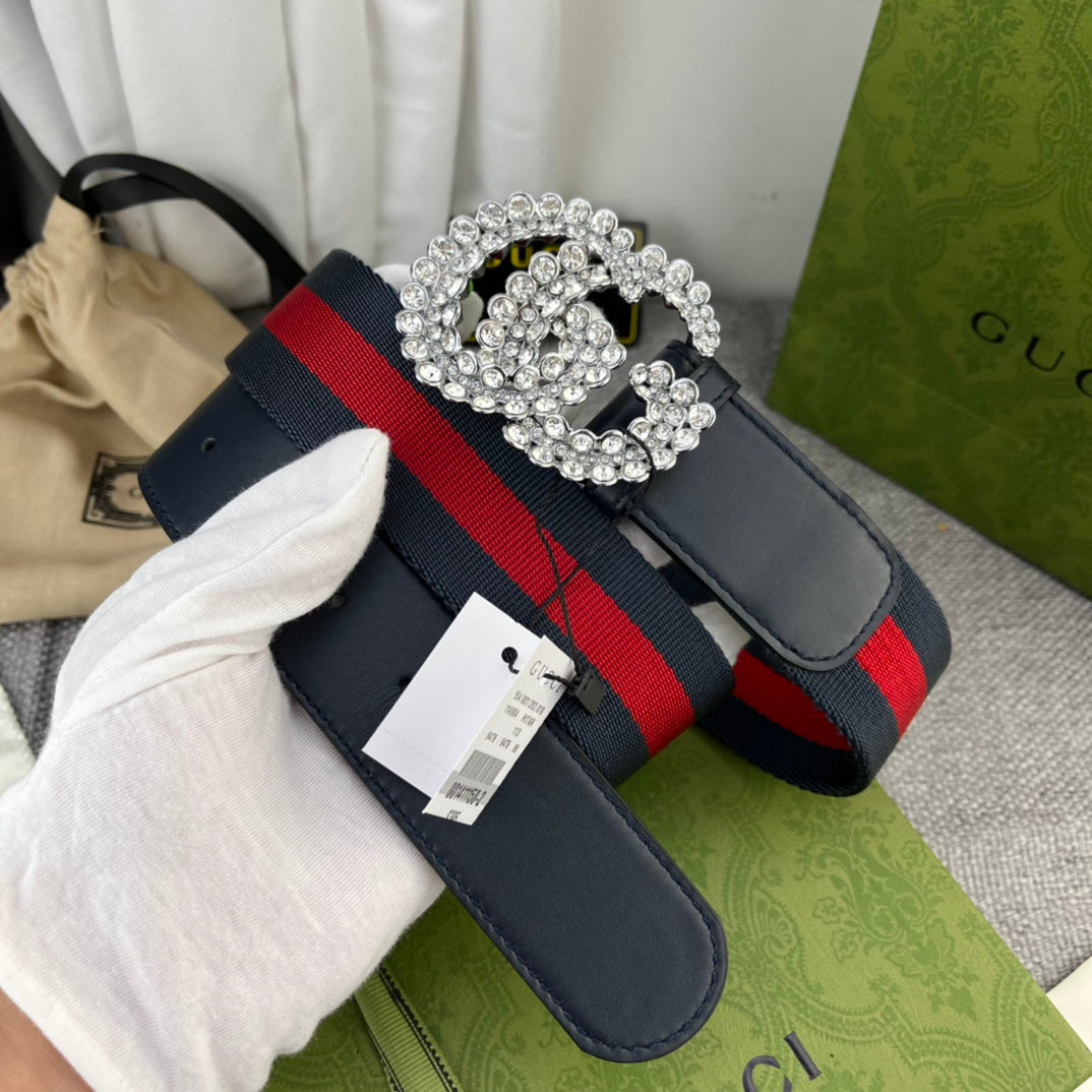 GU Belt Elastic Stones