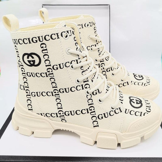 GU Boots White
