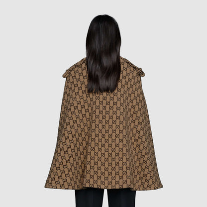 GU Cape Coat Monogram