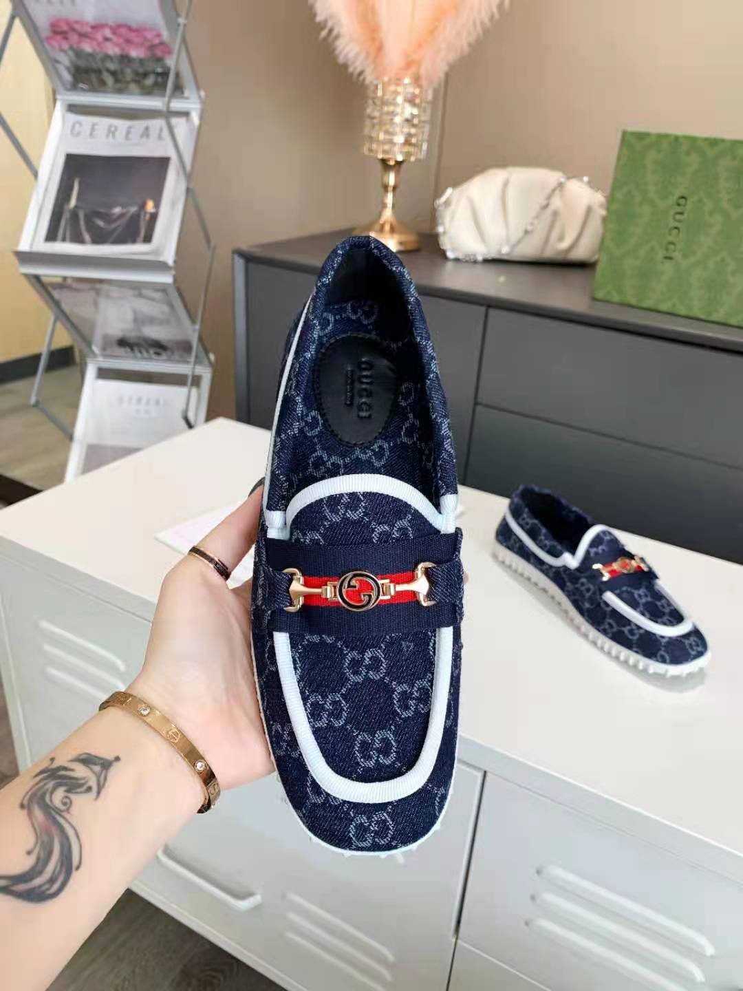 GU Shoes Loafer Driver 2 Color 's