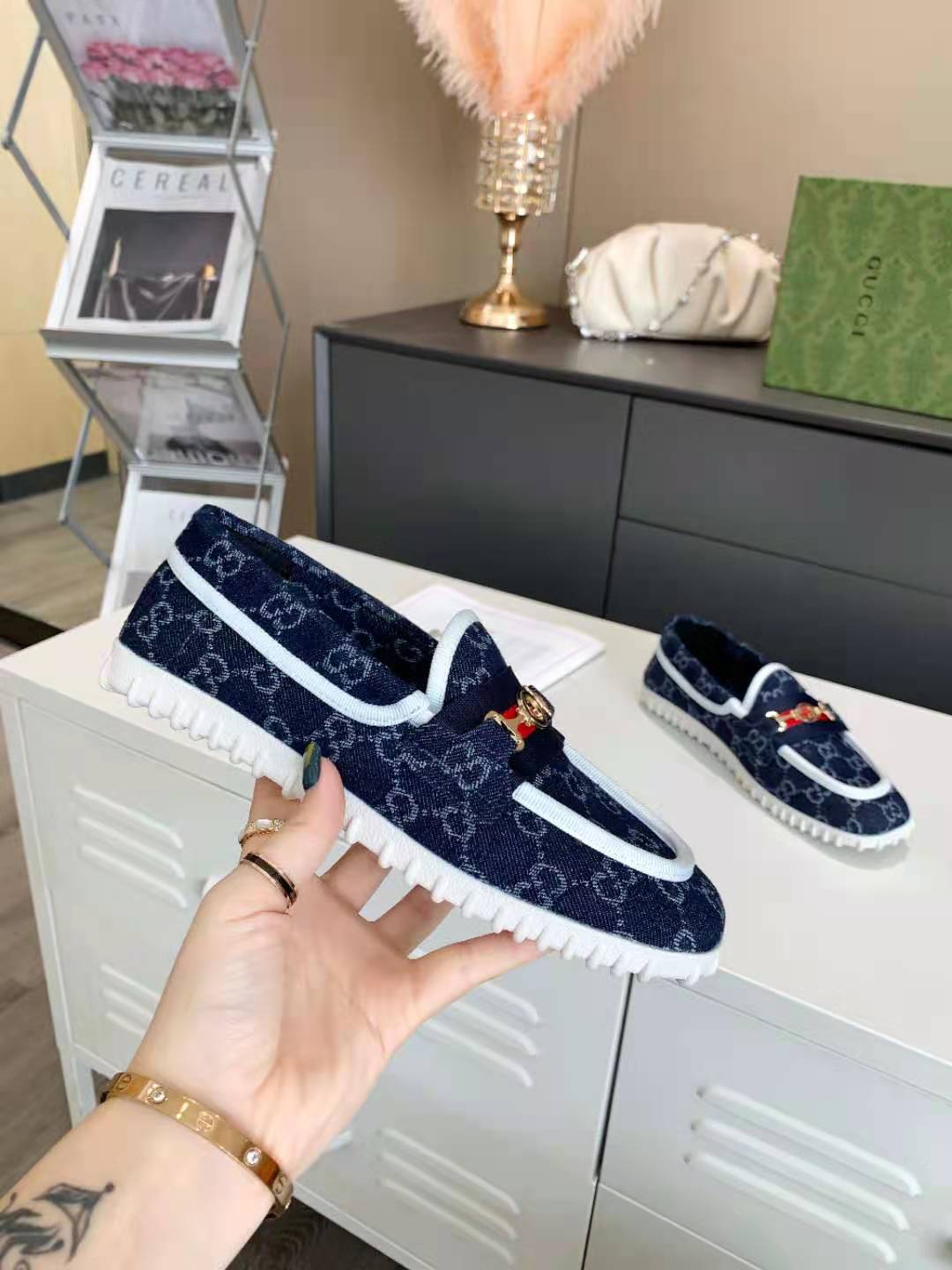 GU Shoes Loafer Driver 2 Color 's