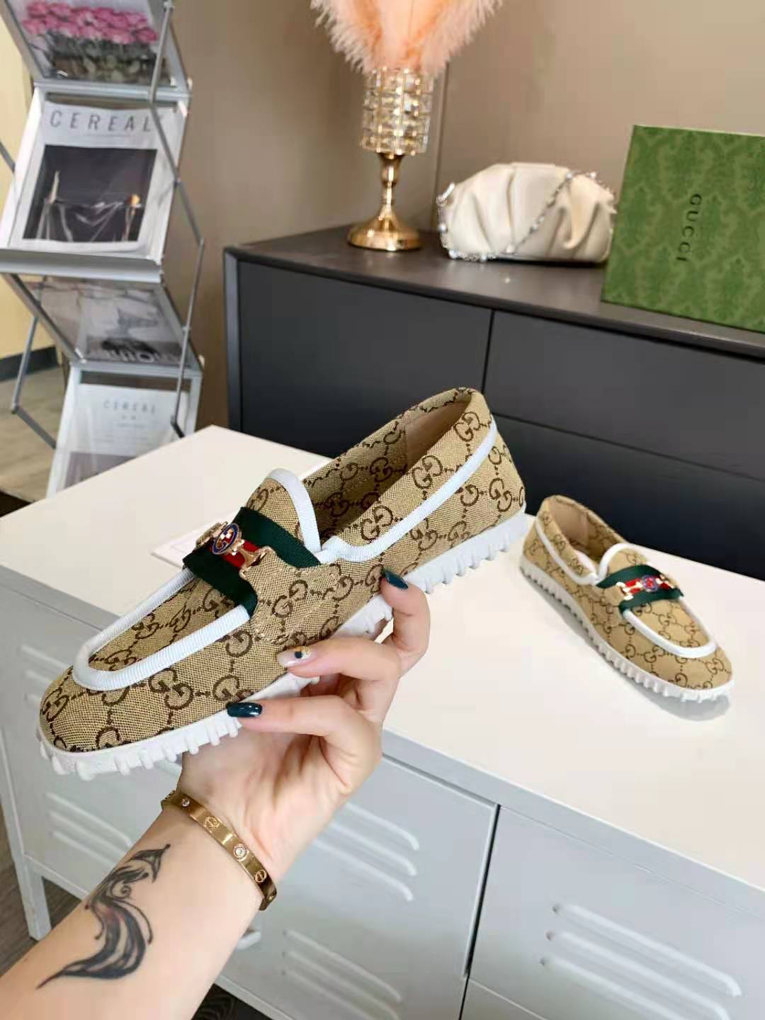 GU Shoes Loafer Driver 2 Color 's