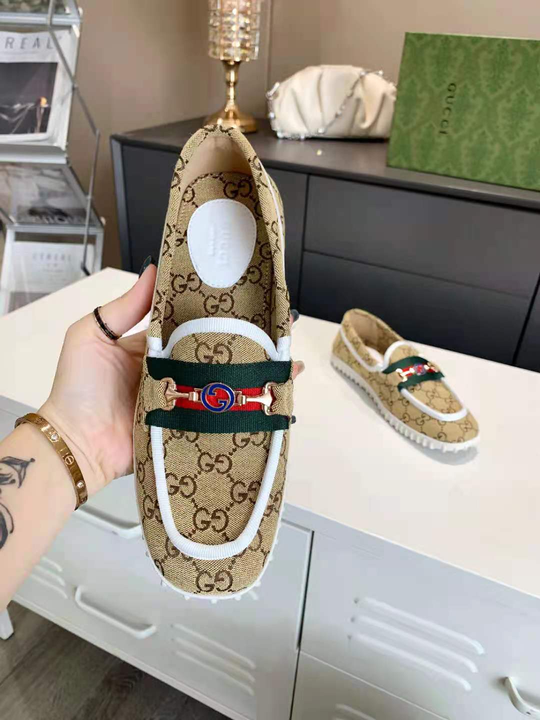 GU Shoes Loafer Driver 2 Color 's