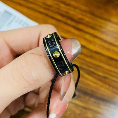 GU Fashion Rings Black