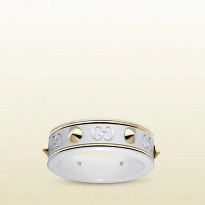 GU Fashion Rings White
