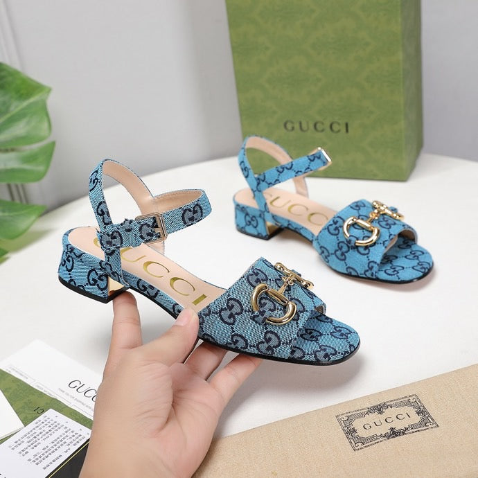 GU Sandals Monogram  2 Color 's Mule