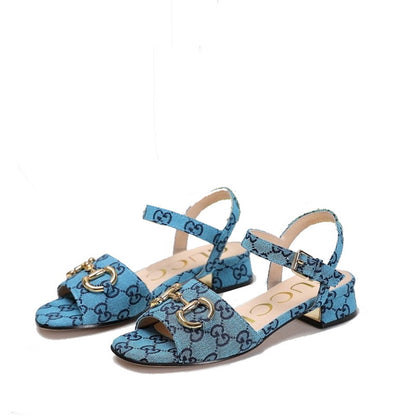 GU Sandals Monogram  2 Color 's Mule