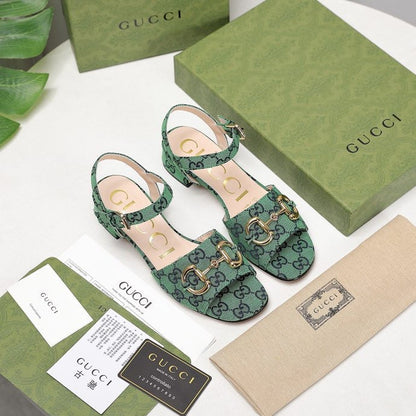 GU Sandals Monogram  2 Color 's Mule