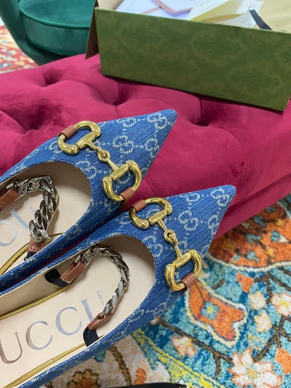 GU Shoes Flat Ballet  2 Color 's Mule