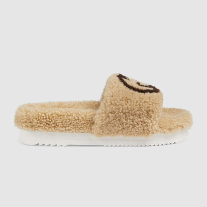 GU Slippers Shearling
