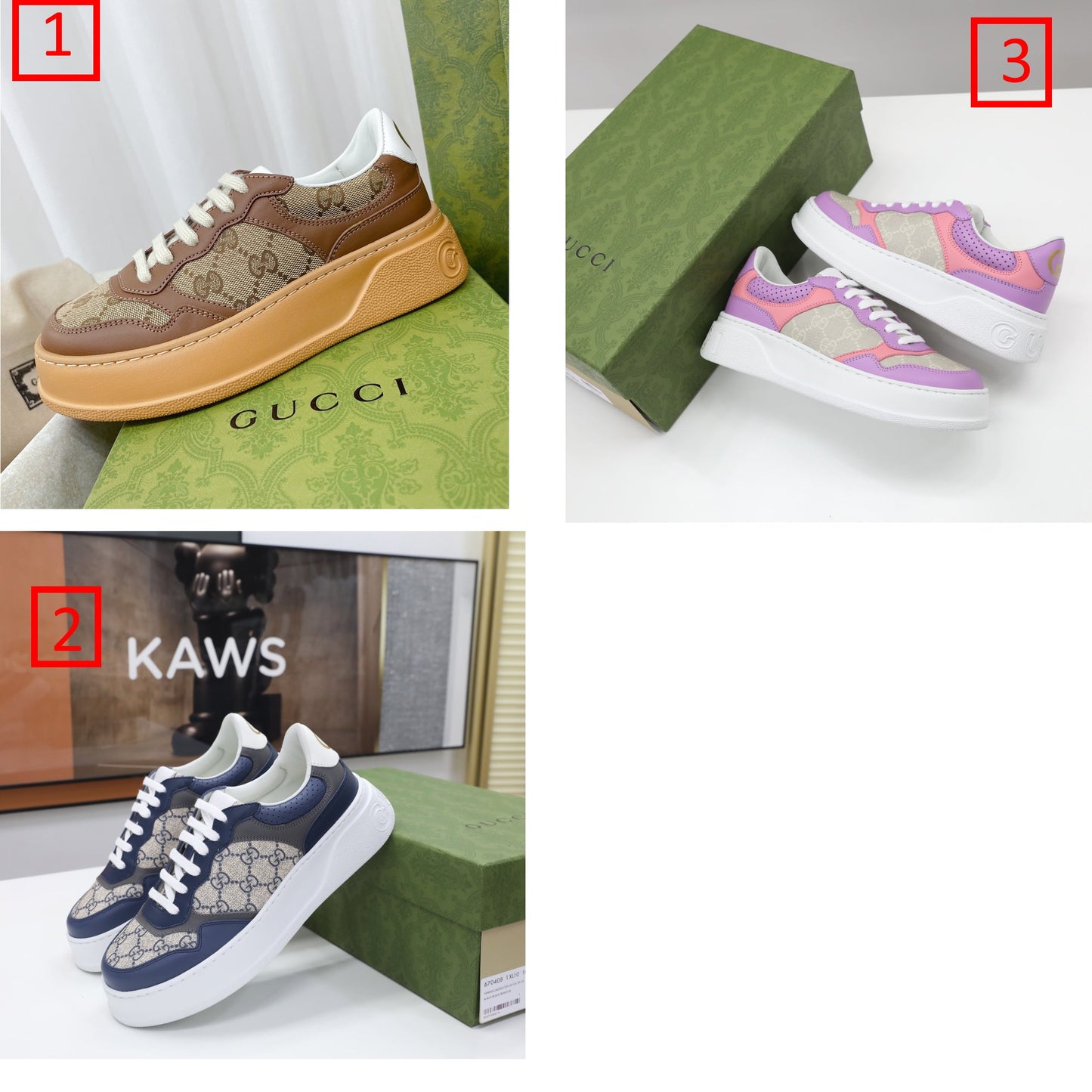 GU  Sneakers 3 Color 's Woman