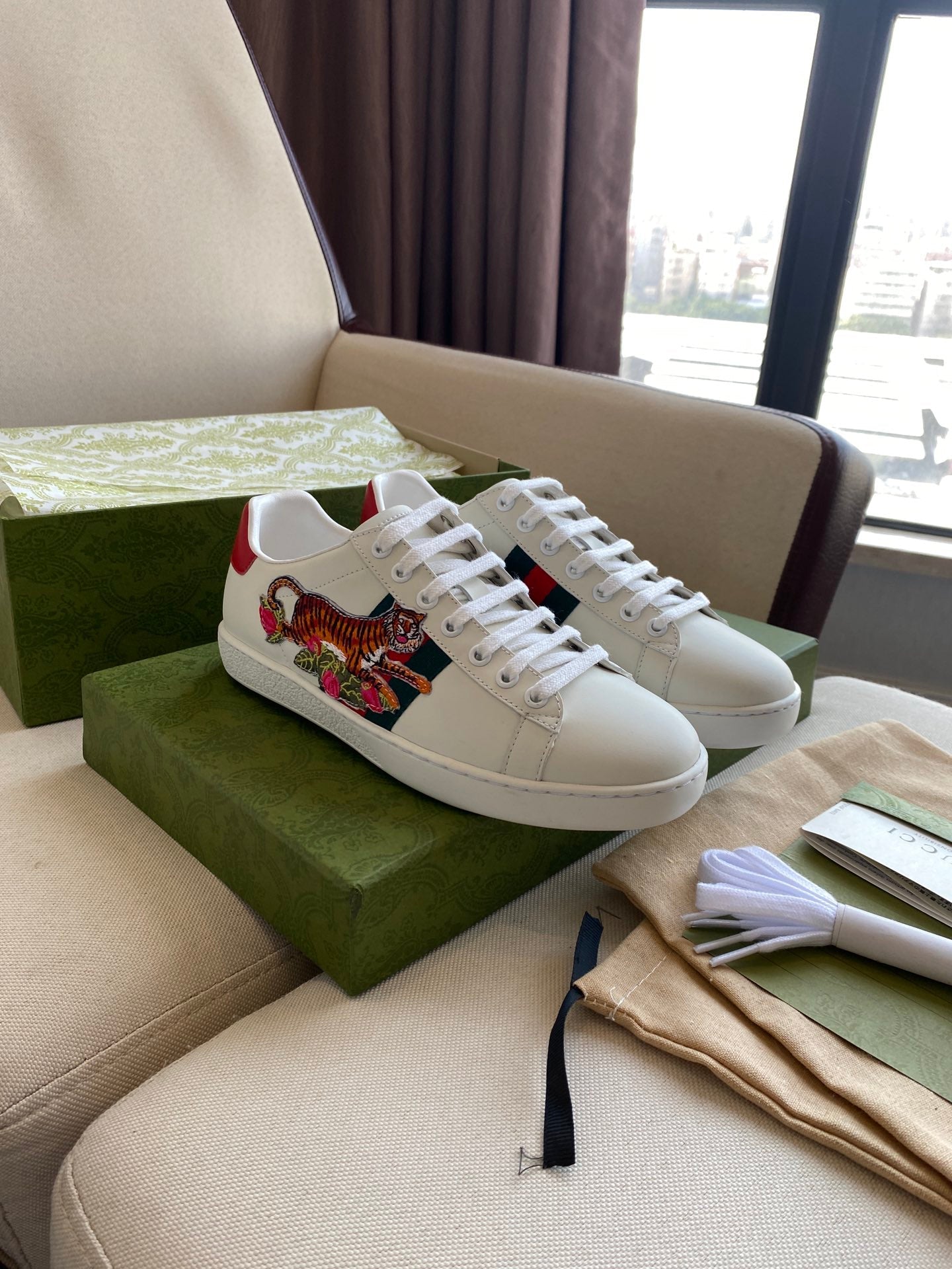 GU Tiger Sneakers