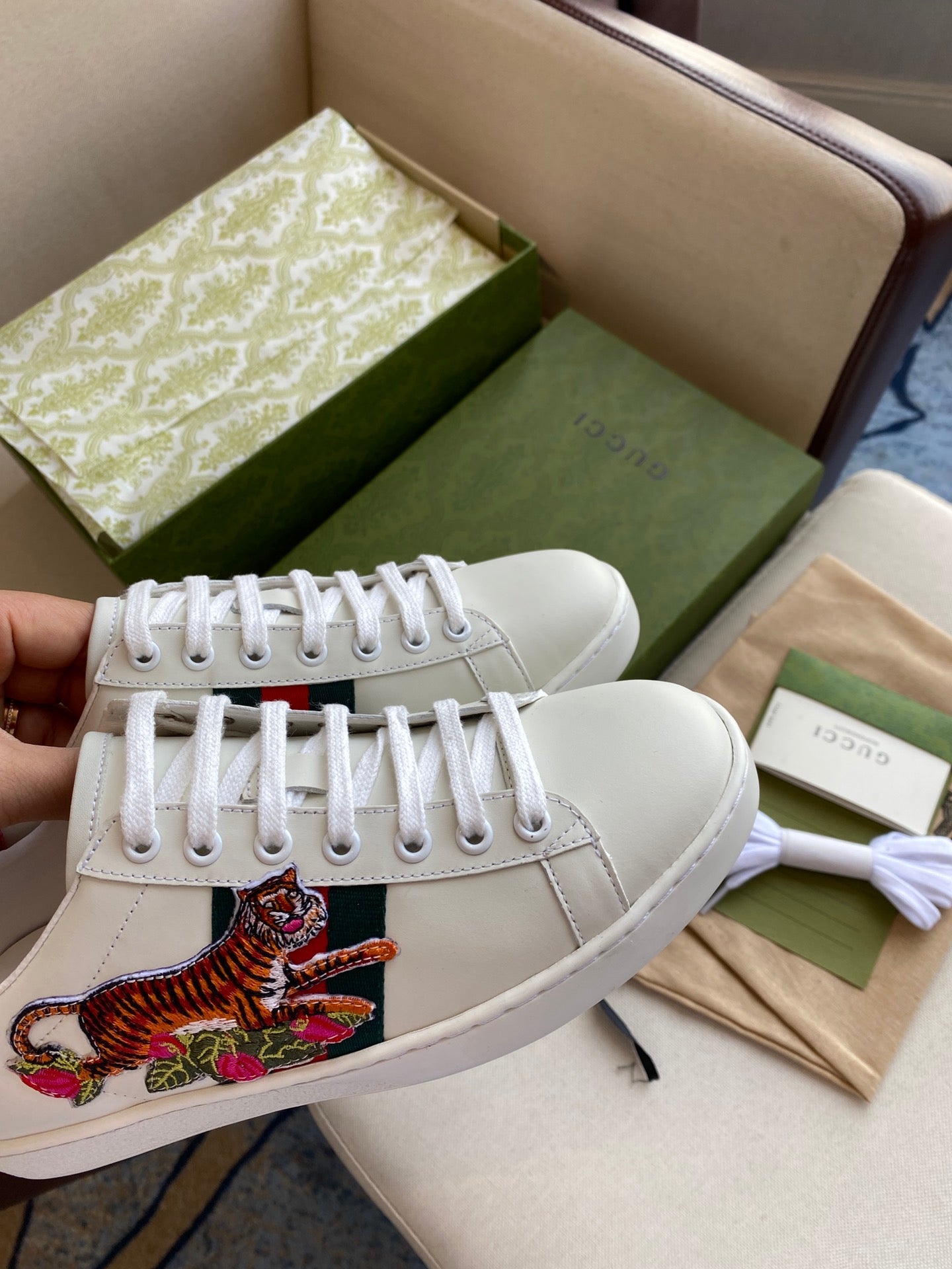GU Tiger Sneakers