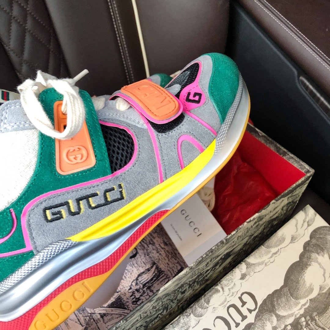 GU  Sneakers  Multi Green