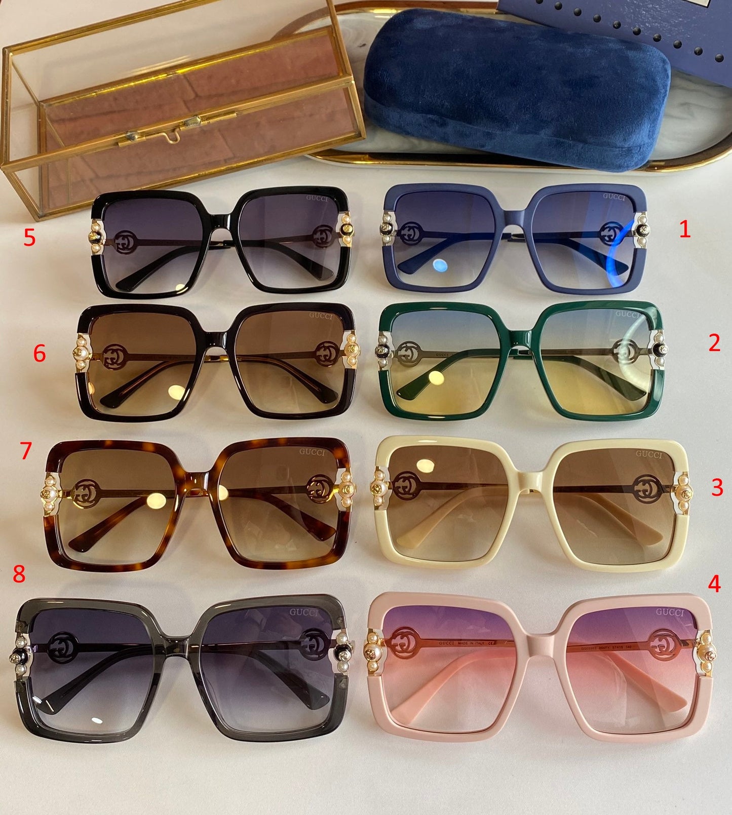 GU Sunglasses 7 Colors