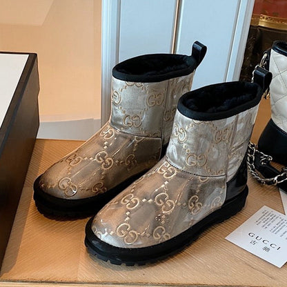 UGG GU Boots Silver